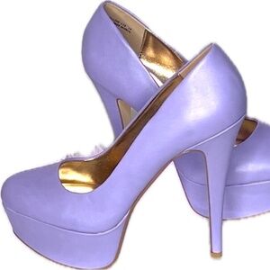 Lavender 6” Stiletto Heels 2” Platform